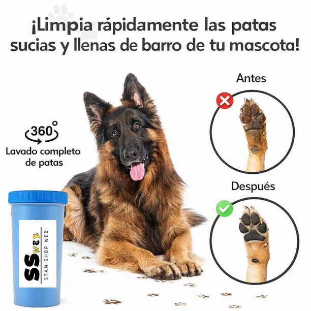 Limpiador De Patas Mascota